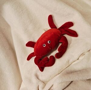 Plush Red Crab Stuffed Animal Toy